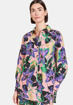 Load image into Gallery viewer, Gerry Weber long floral print shirt
