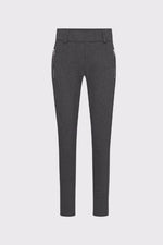 Load image into Gallery viewer, Raffaello Rossi Natina Sport Pant in Black Grey Graphical