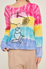 Load image into Gallery viewer, Princess Rainbow Sweater with Snoopy
