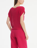 Load image into Gallery viewer, Sarah Pacini CROPPED SWEATER – SHIMMERING
