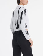 Load image into Gallery viewer, Sarah Pacini Cardigan with Brushstrokes
