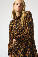 Load image into Gallery viewer, Joseph Ribkoff Georgette Animal Print dress