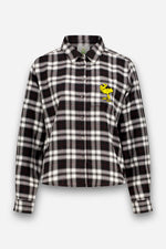 Load image into Gallery viewer, Princess Goes Hollywood Flannel Check Blouse Snoopy