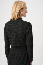 Load image into Gallery viewer, Joseph Ribkoff Textured Jacquard Bolero