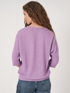 Repeat V-Neck light weight cotton Sweater