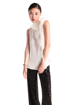 Load image into Gallery viewer, Riani Silk Crepe Blouse with Bow
