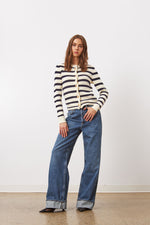 Load image into Gallery viewer, Line Nautical Cardigan Camille
