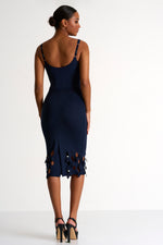 Load image into Gallery viewer, Shan Pencil skirt with cutouts

