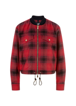 Load image into Gallery viewer, Riani Blouson in Lumberjack Check