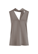 Load image into Gallery viewer, Riani Satin Top With Tie Detail