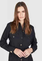 Load image into Gallery viewer, Marc Aurel Shirt style dress with pockets