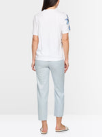 Load image into Gallery viewer, Marc Cain Short-sleeved T-shirt with lily print