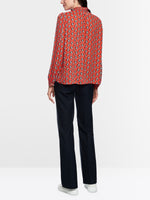 Load image into Gallery viewer, Marc Cain Printed Flowing blouse