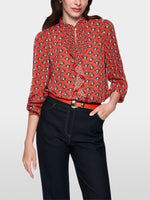 Load image into Gallery viewer, Marc Cain Printed Flowing blouse
