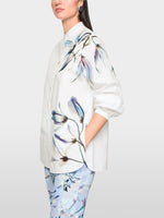 Load image into Gallery viewer, Marc Cain Long blouse with lily print