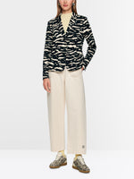 Load image into Gallery viewer, Marc cain Blazer with animal print