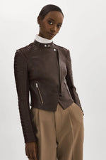 Load image into Gallery viewer, La Marque leather jacket Azra
