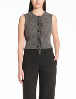 Load image into Gallery viewer, Sarah Pacini Cardigan – fringed mohair