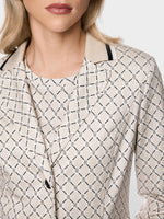 Load image into Gallery viewer, Marc Cain Printed blazer in scuba jersey