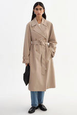 Load image into Gallery viewer, LaMarque Oversize Trench in Khaki Colette