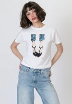 Load image into Gallery viewer, Cpress T-shirt Downtown in white