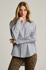 Load image into Gallery viewer, Lisa Todd Stripe It to Me Blouse