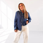 Load image into Gallery viewer, Kerri Rosenthal Keaton Denim Shirt