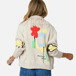 Load image into Gallery viewer, Kerri Rosenthal Fringe Shawl Collar Cardigan