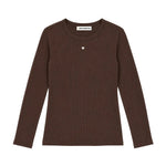 Load image into Gallery viewer, Kerri Rosenthal Long Sleeve Rib Tee