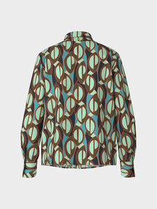 Marc Cain Graphic Printed Blouse
