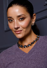 Load image into Gallery viewer, Rebekah Price Ember Black Diamond Earrings