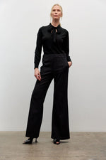 Load image into Gallery viewer, Iris Setlakwe Pinstripe pull on pant