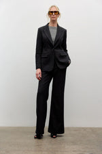 Load image into Gallery viewer, Iris Setlakwe Pinstripe relaxed jacket
