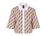 Load image into Gallery viewer, Marc Cain Sport Pineapple Printed Blouse