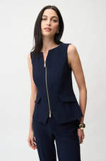 Load image into Gallery viewer, Joseph Ribkoff formal Hip-Length vest