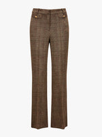 Load image into Gallery viewer, Cambio Check Pant Fleur Cropped