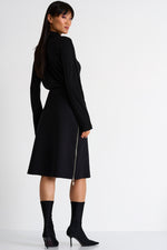 Load image into Gallery viewer, Shan Straight skirt with Zipper
