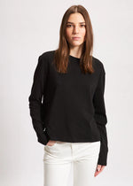 Load image into Gallery viewer, Patrick Assaraf Pima Cotton Stretch Boyfriend Long Sleeve