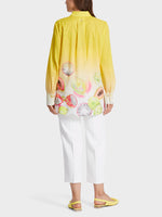 Load image into Gallery viewer, Marc Cain Yellow Blouse with print
