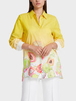 Load image into Gallery viewer, Marc Cain Yellow Blouse with print
