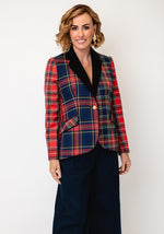 Load image into Gallery viewer, Bariloche red Check Blazer Callosa