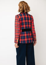 Load image into Gallery viewer, Bariloche red Check Blazer Callosa