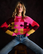 Load image into Gallery viewer, Lisa Todd Fuzzy Puzzled Sweater