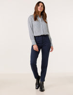 Load image into Gallery viewer, Gerry Weber White Stripe Blouse