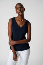 Load image into Gallery viewer, Joseph Ribkoff Solid V-neck Cami Style
