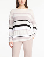 Load image into Gallery viewer, Sarah Pacini Striped Sweater Translucent
