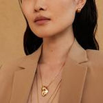 Load image into Gallery viewer, Biko Molten Pendant- Gold