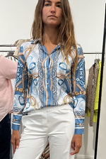 Load image into Gallery viewer, D-Exeterior Printed Blouse
