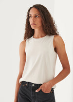 Load image into Gallery viewer, Patrick Assaraf  fitted crew neck Tank
