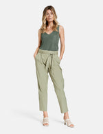 Load image into Gallery viewer, Gerry Weber Cotton pant in Sage
